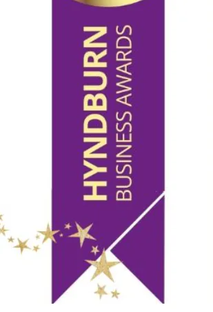 Hyndburn Business Awards ribbon