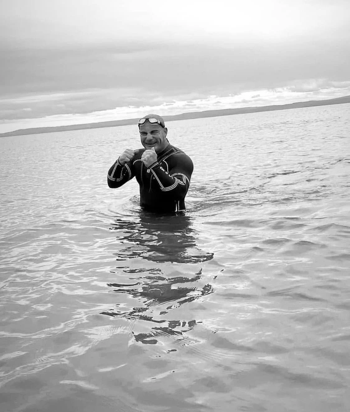 Mickii Edwards by the sea