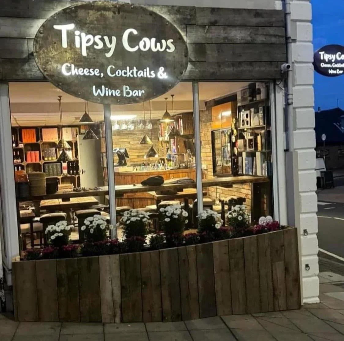 The Tipsy Cows frontage on Church Street in Great Harwood