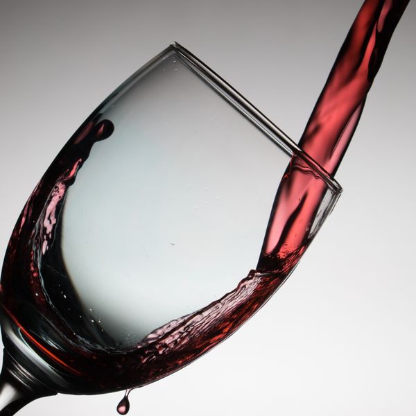 Bold red wine